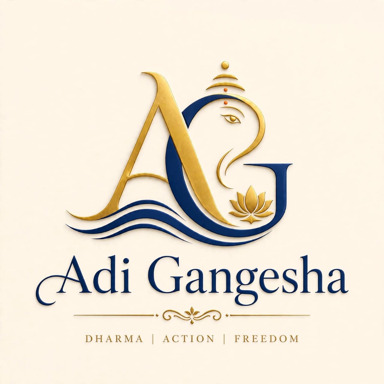 Adi Gangesha brand mark
